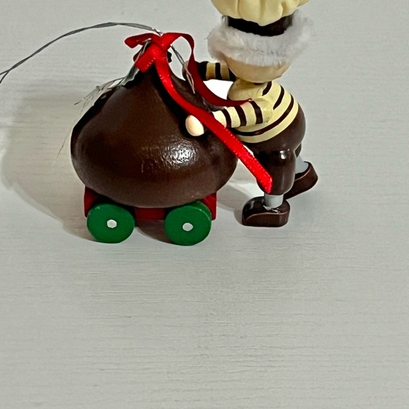1992 Hershey’s Collector Series Kurt Adler Christmas Ornaments Chocolate Kiss - Picture 3 of 6